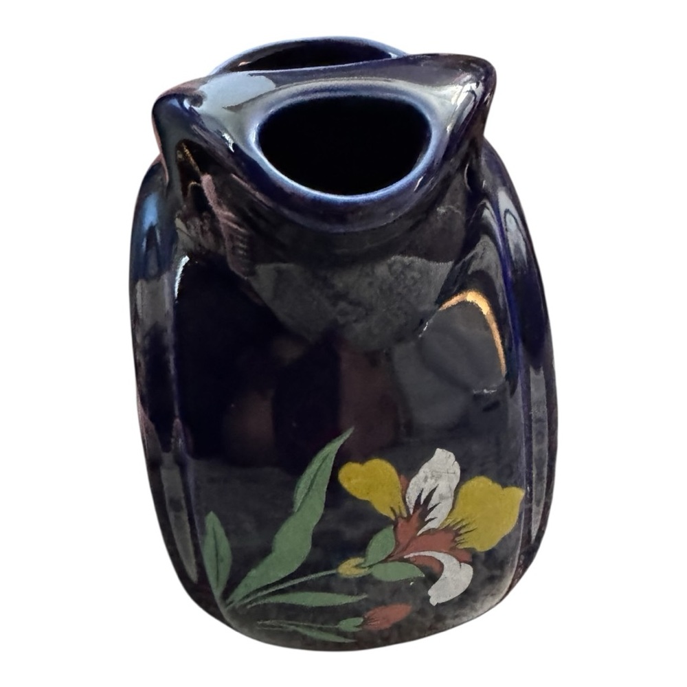 Vintage Hall China “Blue Blossom” Donut Jug - Picture 6 of 7